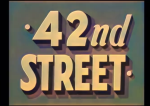 42nd Street movie selector
